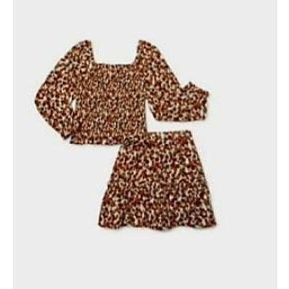 NWT GIRLS SKIRT SET BY WONDER NATION - Picture 1 of 7
